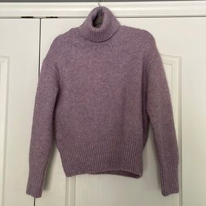 Zara oversized turtleneck sweater. Size small. Lilac maybe colour